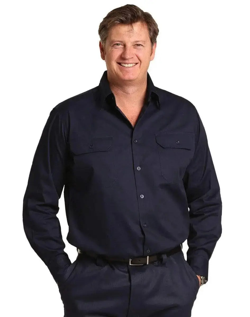 Cotton Work Shirt WT02 Work Wear Australian Industrial Wear